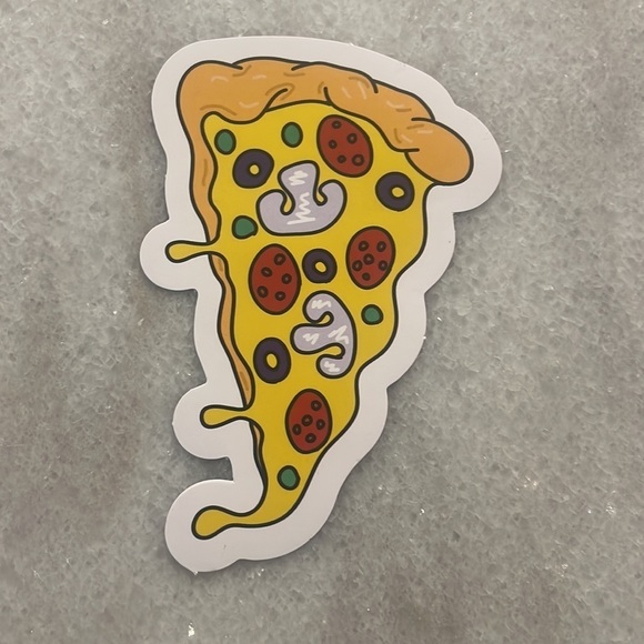 Stickers Foodies pizza ice cream popsicle vinyl stickers New Set of 3 - Picture 2 of 7